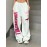 Letter Print Drawstring Waist Loose Pants, Casual Hip-hop Streetwear Pants, Women's Clothing